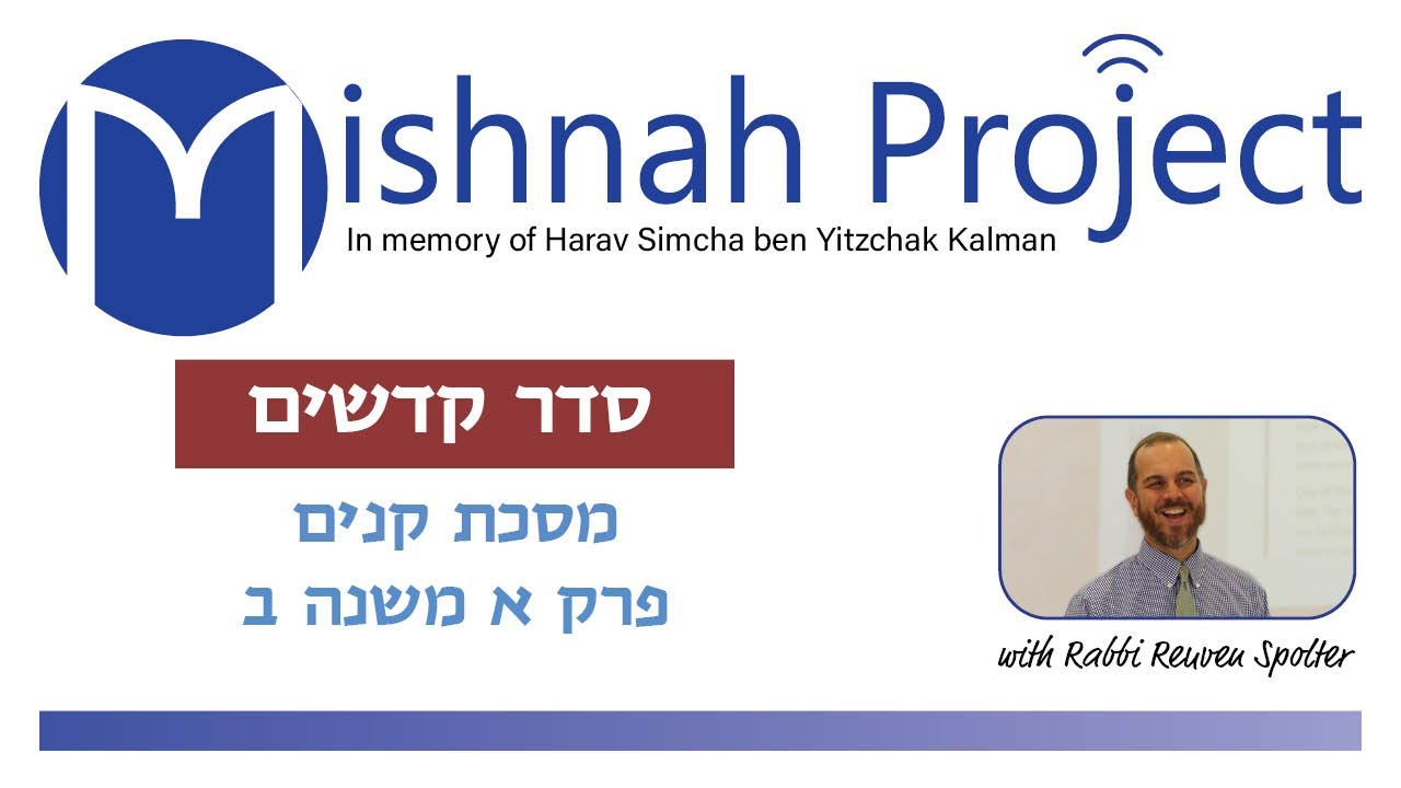 Embedded thumbnail for Kinnim Chapter 1 Mishnah 2