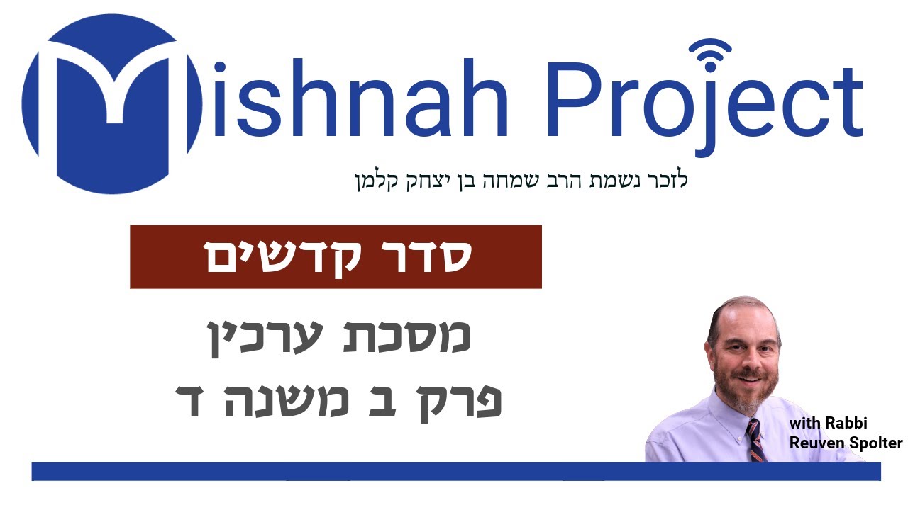 Embedded thumbnail for Erchin Chapter 2 Mishnah 4