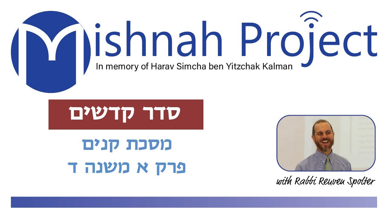 Embedded thumbnail for Kinnim Chapter 1 Mishnah 4